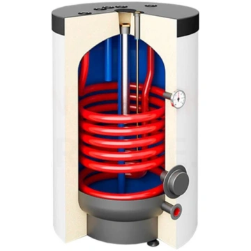 GALMET RONDO PREMIUM 140 litri emaljēta tvertne ar