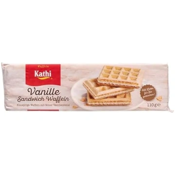 Kathi sviestmaizes vafeles ar vaniļas garšu, 110 g