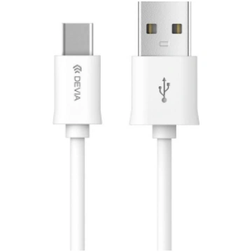 DEVIA cable USB Type-C white