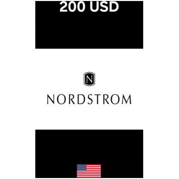 USA Nordstrom 200 USD Gift Card MISSING