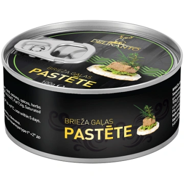 Brieža gaļas pastēte LĀČI, 100g (450-25663) Lāči