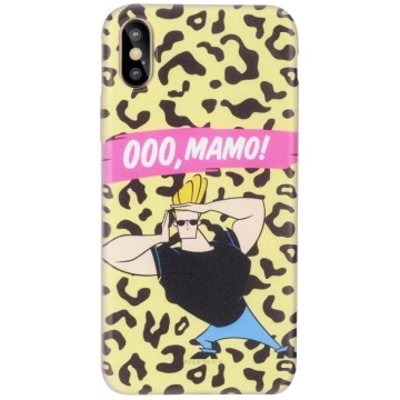 Cartoon Network Johnny Bravo Aizmugurējais Silikon