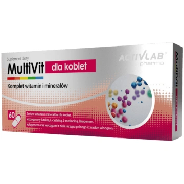 MultiVit For Women 60 kap ActivLab