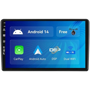 SXAUTO Android 14 IPS auto radio priekš Benz W209-