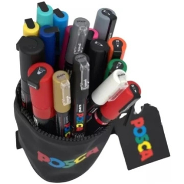 Piórnik Posca POSCA Retractable Case, Zipper close