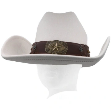 Lone Star Cowboy Hat - Cream