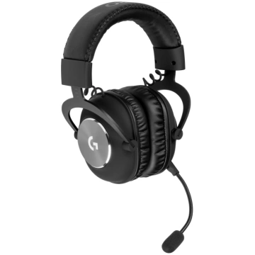 Logitech G PRO X spēļu austiņas, melnas - gaming h