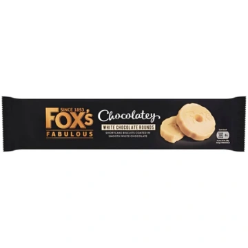 Fox's Biscuits Chocolatey White Chocolate Rou