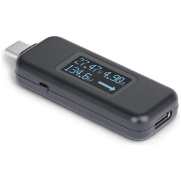 StarTech.com USB-C Power Tester, Digital Multimete