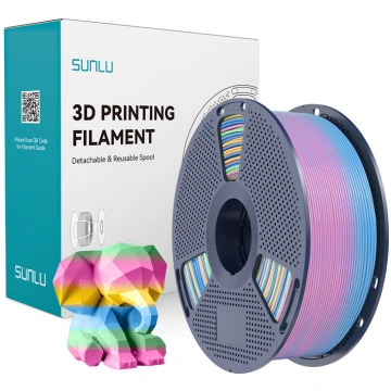 Sunlu PLA Filament (Rainbow) 04
