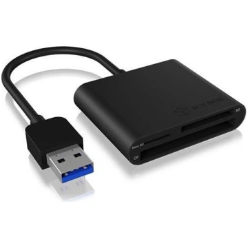 Raidsonic IcyBox External card reader USB 3.0, CF,