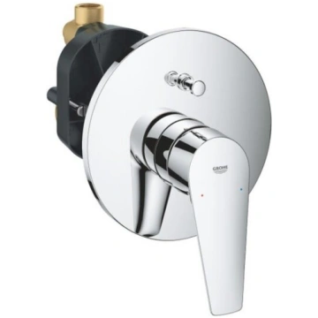 Iebūvējams vannas jaucējkrāns, Grohe BauEdge hromē