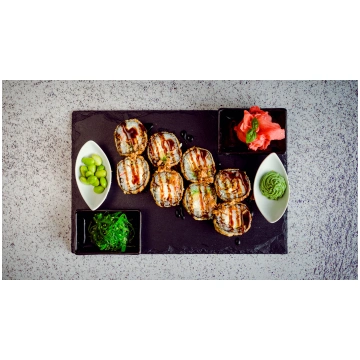 Vegie Hot Maki Tempura Ledenīte Cafe