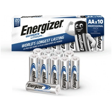 L91 10PAK R6 ENERGIZER LITOWA ULTIMATE LITHIUM AA