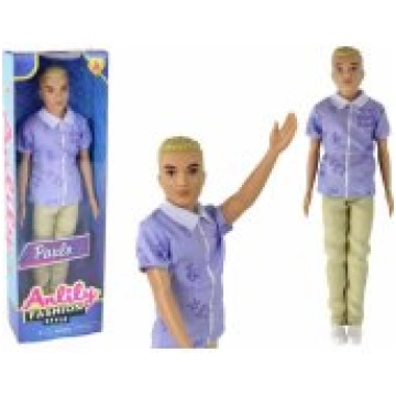 LEAN Toys Children®s Doll Boy Paulo Shirt Blond Ha
