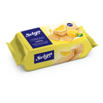 Vafeles SELGA ar citronu garšu, 90g