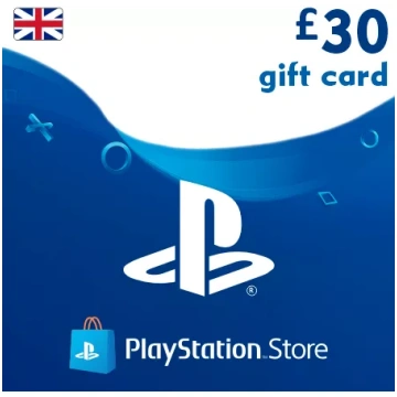 PSN karte 30 GBP (Lielbritānija) - PlayStation dāv