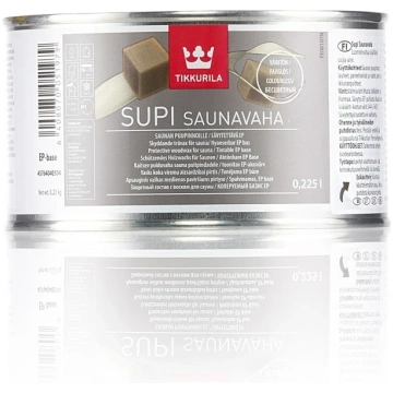 TIKKURILA Vasks saunai Tikkurila, caurspīdīga krās