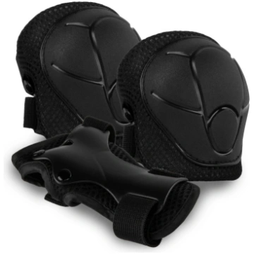 Ceļu un elkoņu spilventiņi Kidwell Trix Black S
