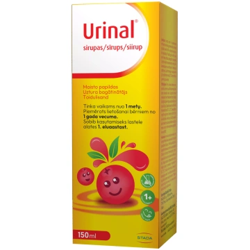 URINAL sīrups, 150 ml