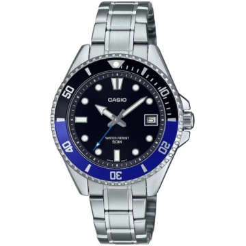 Vīriešu pulkstenis Casio, sudraba