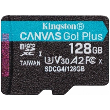 Atmiņas karte Kingston Canvas Go Plus G4 MicroSDXC