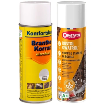 Korozijas apstrādes komplekts: Owatrol Oil + Brant
