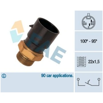 FAE 36190 Termoslēdzis, Radiatora ventilators