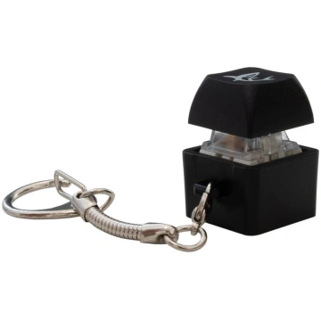 White Shark Keychain Promo Black Mechanical Switch
