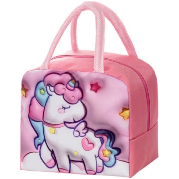 Thermal Lunch Bag Unicorn Pink