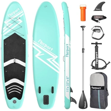 FBSPORT Piepūšamā SUP dēlis, piepūšamā SUP dēlis, 