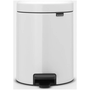 Miskaste 5l ar pedāli, NewIcon, balta, Brabantia