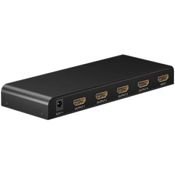 Goobay 58482 4-Port HDMI Splitter, 4K@30Hz
