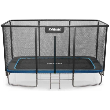 Taisnstūra dārza batuts Neo-Sport 427x305cm ar tīk