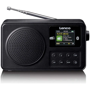 Lenco Pārnēsājams DAB+/FM radio ar Bluetooth® un u