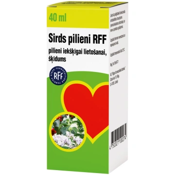 RFF Sirds pilieni, 40 ml RĪGAS FARMACEITISKĀ FABRI