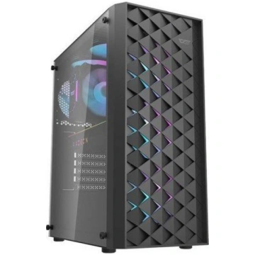 Darkflash DK351 computer case + 4 fans (black) ( D