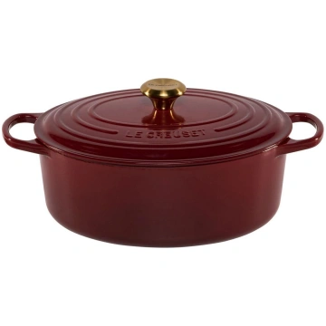 Le Creuset Signature ovāls čuguna katls 31 cm Garn