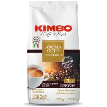 Kawa ziarnista Kimbo Aroma Gold 1 kg 8002200102180