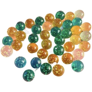 GXMDSGZ Luminous Marbles 16MM stikla bumbiņas Lumi