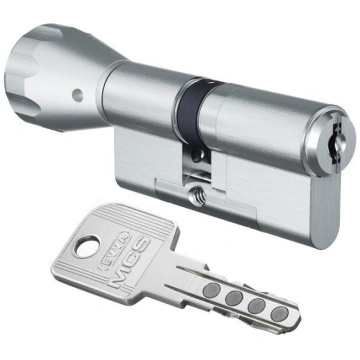 Evva MCS high security thumbturn cylinder-Matt nic
