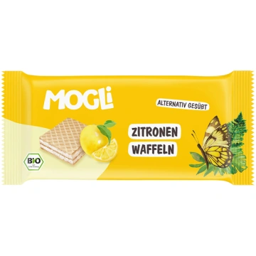 Mogli BIO citronu vafeles, 15g