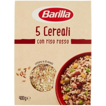 Barilla „5 Cereali“ graudu maisījums ar sarkano rī