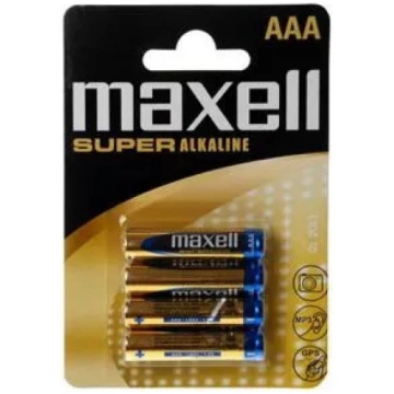 MAXELL Alkalīnās vienreizējās baterijas AAA 1,5 V 