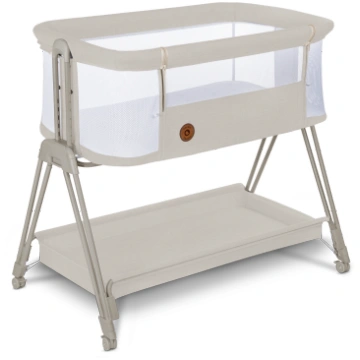 Zīdaiņu gultiņa Lionelo Luna Beige sand