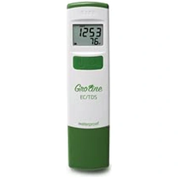 GroLine ūdensizturīgs EC/TDS (ppm) testeris HI9831