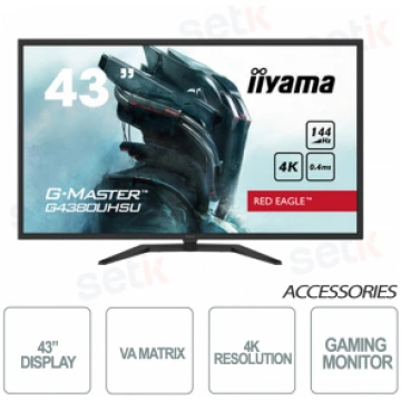 Red Eagle Gaming 43 Inch 4K G-Master Monitor - IIY