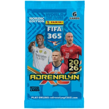 PANINI FIFA 365 AdrenXL 2026 Kolekcionējamās kārti