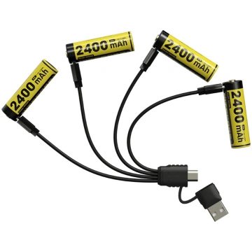 Akumulators, Nitecore, Nitecore NH2400 USB-C Recha