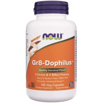 Now Foods NOW FOODS Gr8-Dophilus – 120 kapsulas